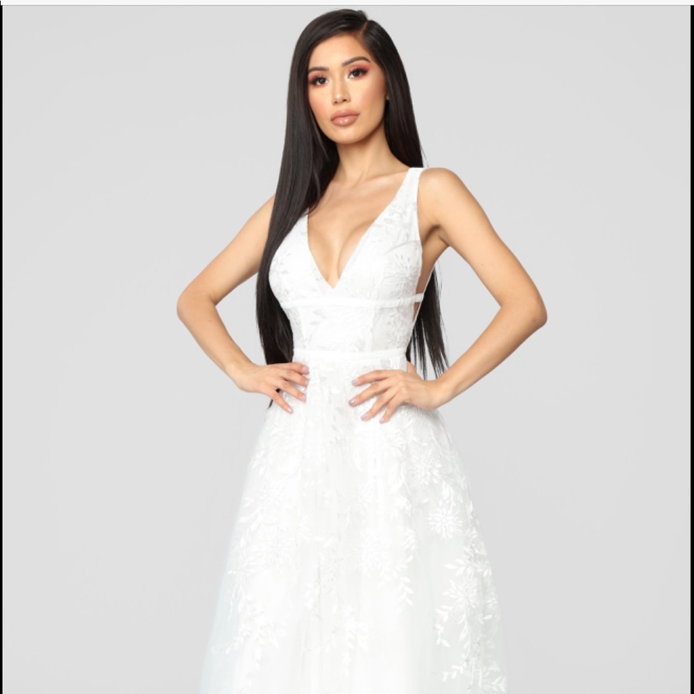 Pretty Perfect Embroidered Gown